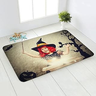 Tappetino antiscivolo per ingresso, zerbino lavabile antisporco, tappeto assorbente ad acqua Tappetino decorativo durevole per soggiorno Camera da letto Corridoio Cortile Ufficio-Zucca-7||60 * 180