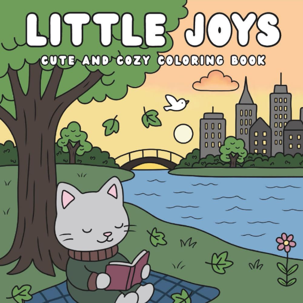 Little Joys: Coloring Book for Adults and Teens