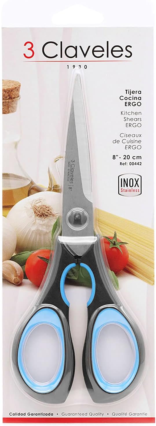 3 Claveles Ergo Kitchen Scissors, 20 cm