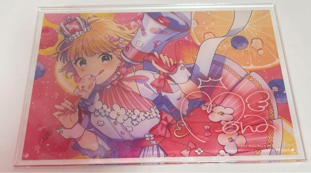 ファントムシータ ラッフルくじ A賞 直筆サイン入りアクリルパネル 凛