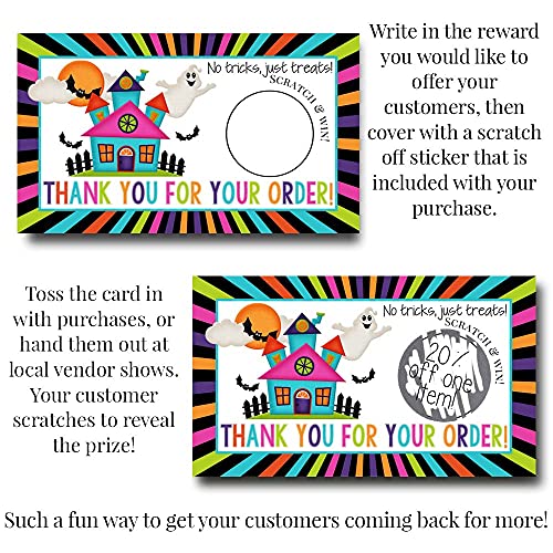 Inserts colorés contre les colis oubliés avec mini cartes à gratter interactives - 6