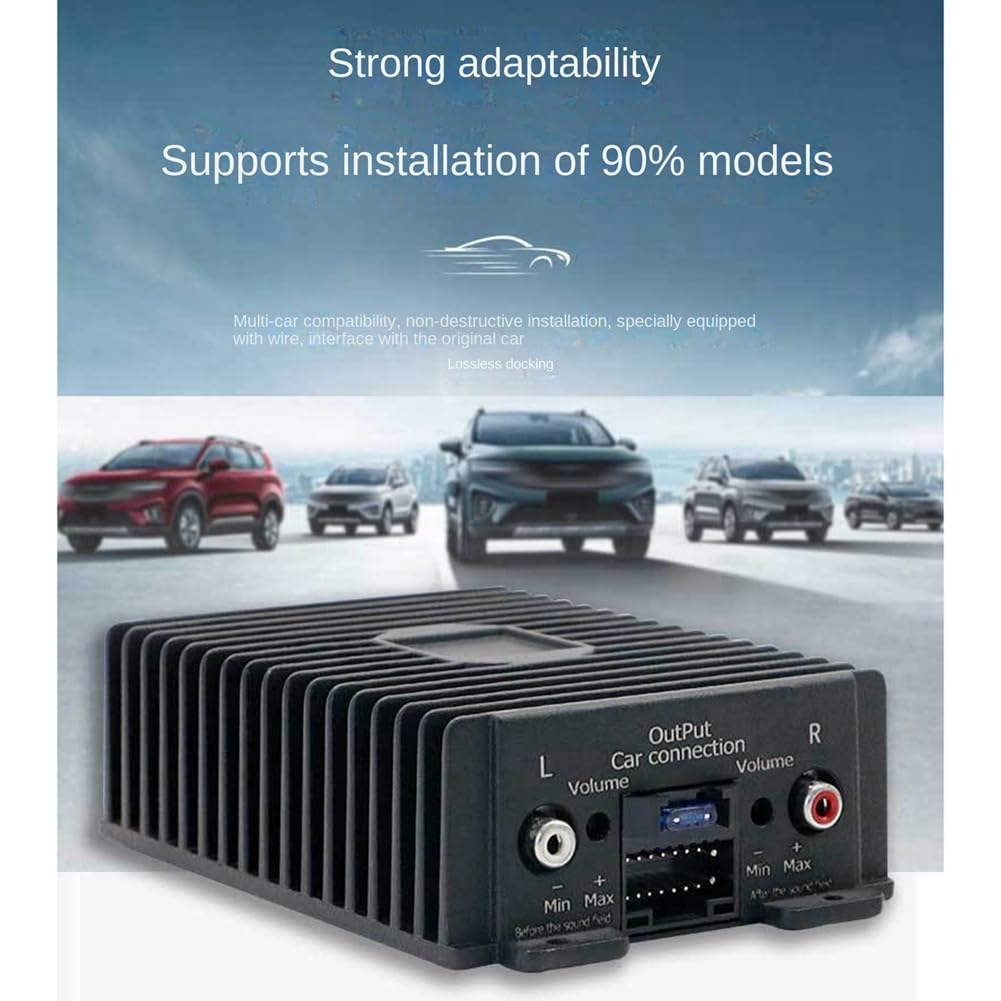 Amplificatore Audio per Auto Amplificatore Audio Digitale A 4 Canali 50 W con Eccellente Dissipazione del per la Modifica 'Audio 'Auto