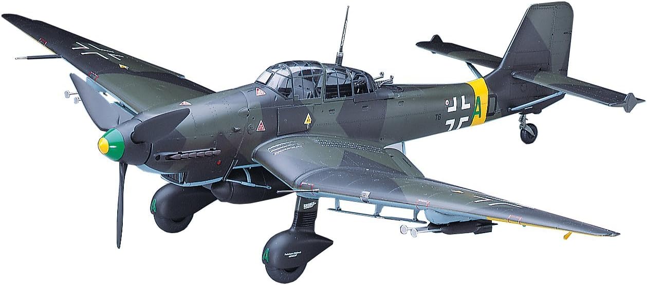 Hasegawa 1/32 Junkers Ju87D Stuka w/NEW SC1000 Bomb Model Kit
