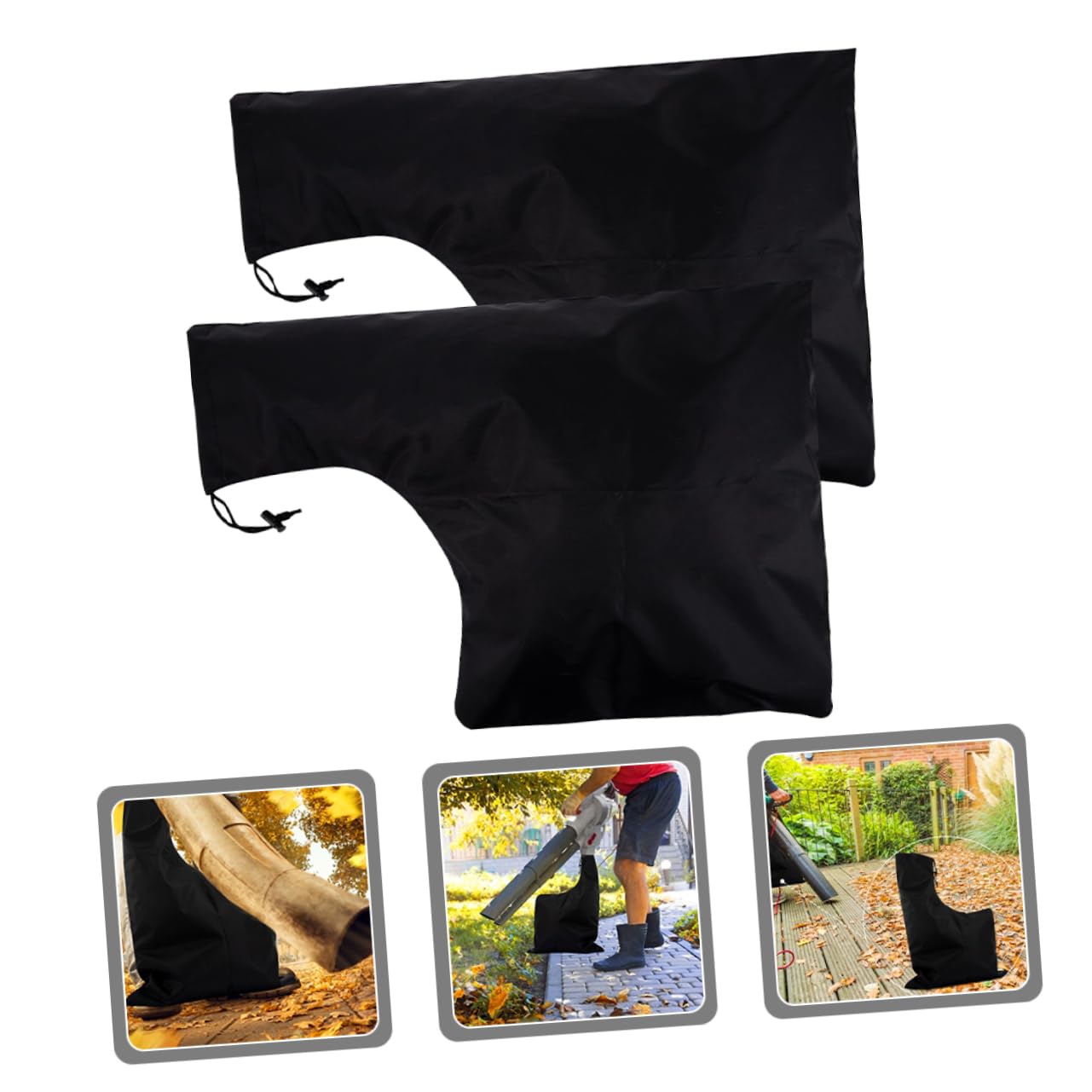Toddmomy 4pezzi Borsa Per Soffiatore Di Foglie Sacchetto Di Raccolta Foglie Resistente e Pratico Per Uso Esterno Facile Da Installare e Utilizzare Per e Cortili