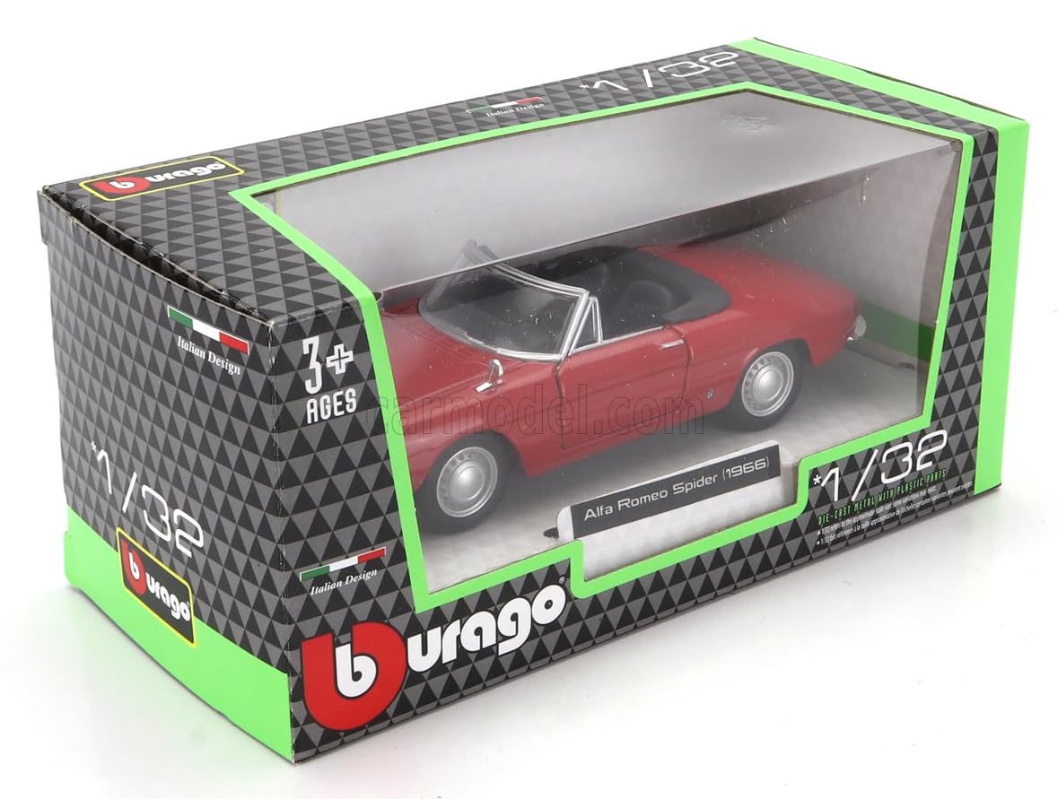 Amazon | ブラーゴ アルファロメオ ミニカー 1/32 ALFA ROMEO 1600