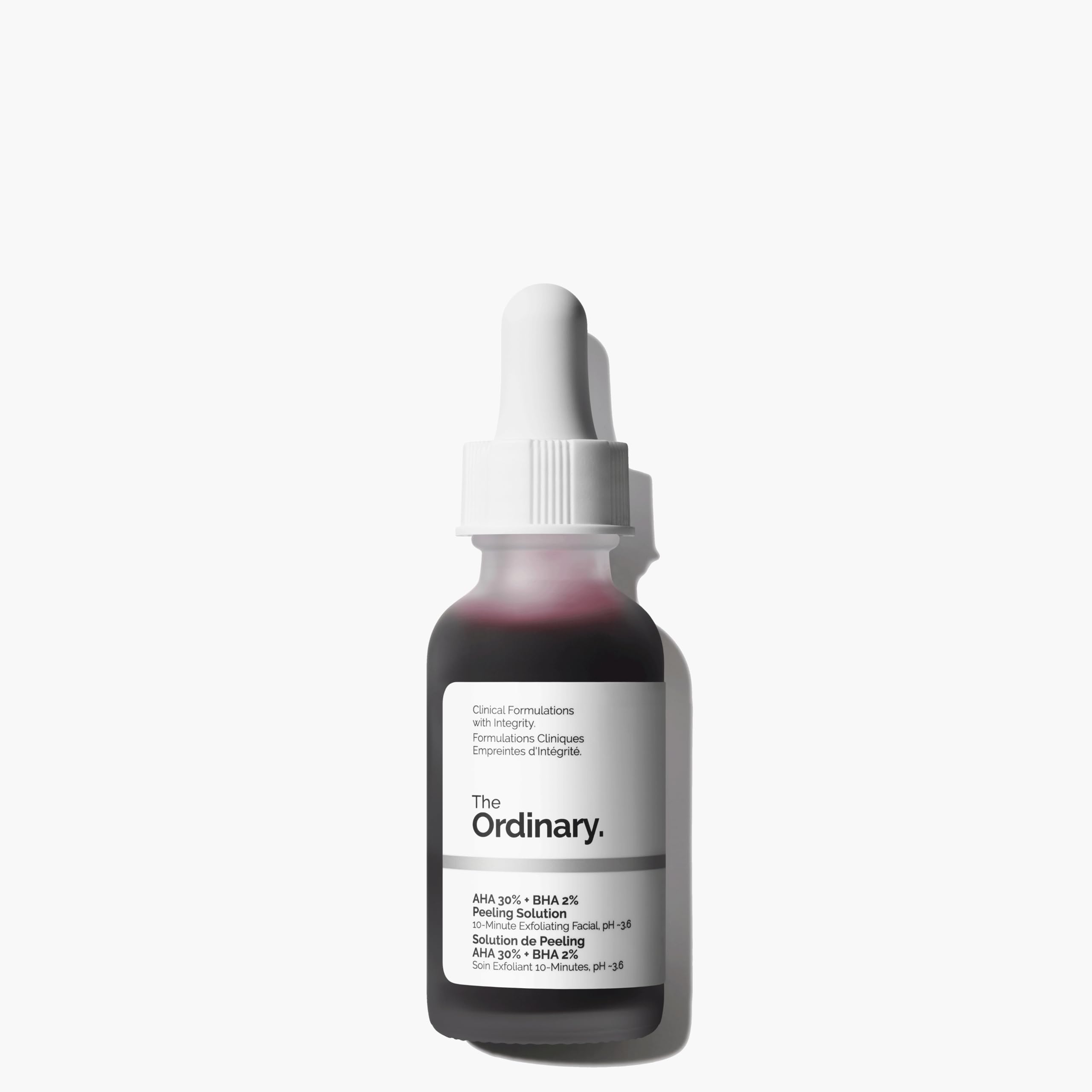 The Ordinary AHA 30% + BHA 2% Peeling Solution, Advanced Exfoliating Peel for Brighter Skin, 30ml