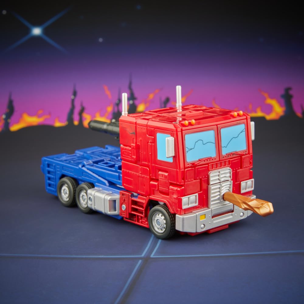 Transformers Figurine d'action Studio Series MTMTE Le leader du film Optimus Prime