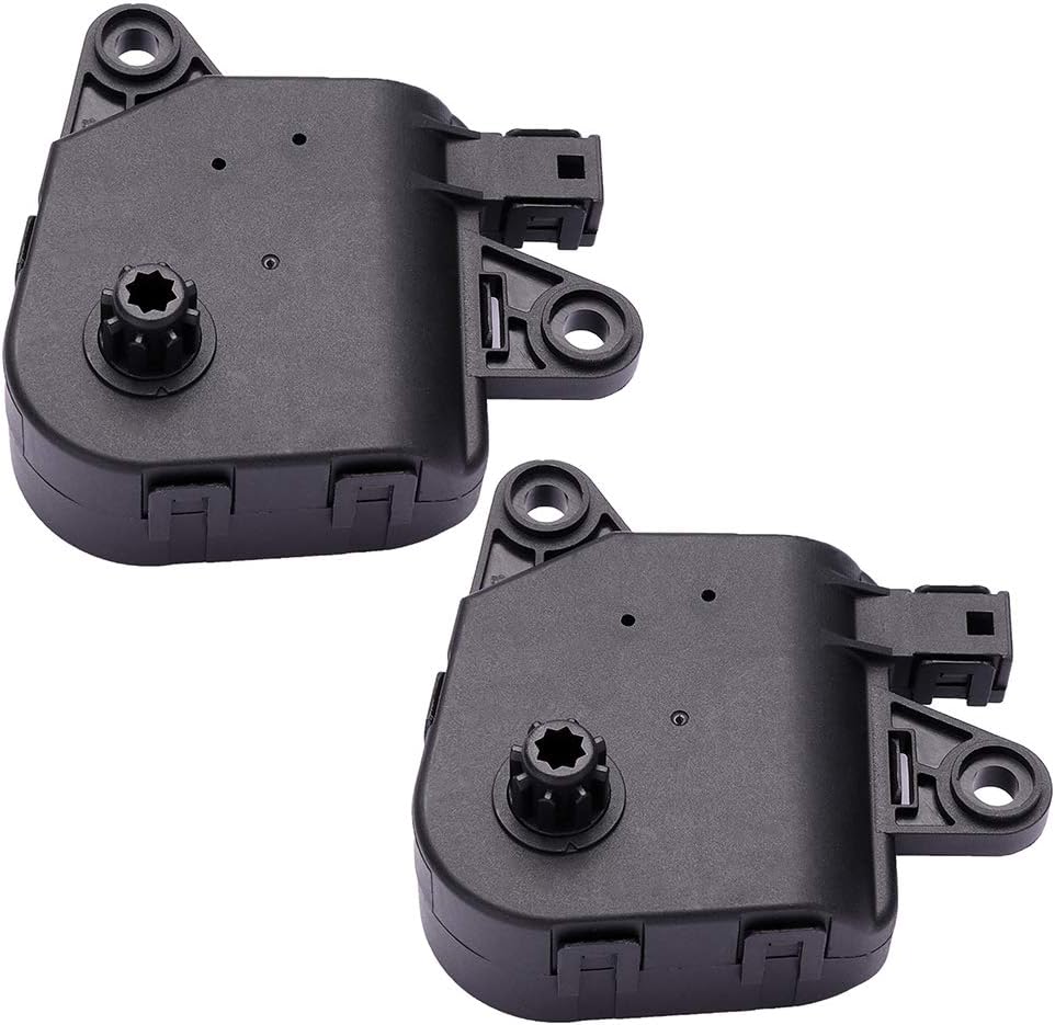 HVAC Blend Door Actuator OCPTY 604-003,4885465AA Air Door Actuator Compatible 2001-2007 for Chrysler for Voyager,2001-2007 for Dodge for Caravan,2001-2004 for Dodge for Dakota 2PCS