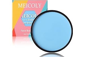 MEICOLY Blue Face & Body Paint for Avatar, Sally Cosplay