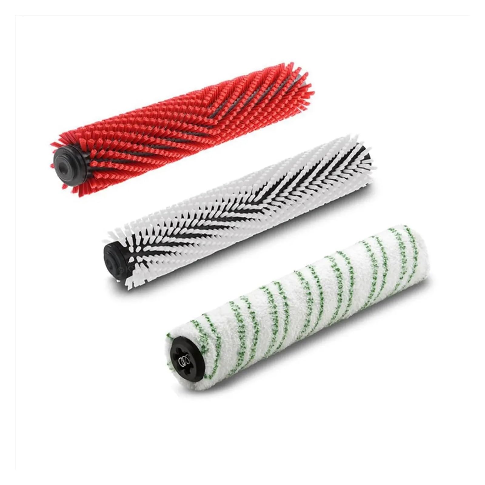 3pcs Cleaner Roller Brush Main Brush ，Compatible For Karcher， BR 30/4C Surface Rollers,Microfibre Roller Brush 4.762-452.0