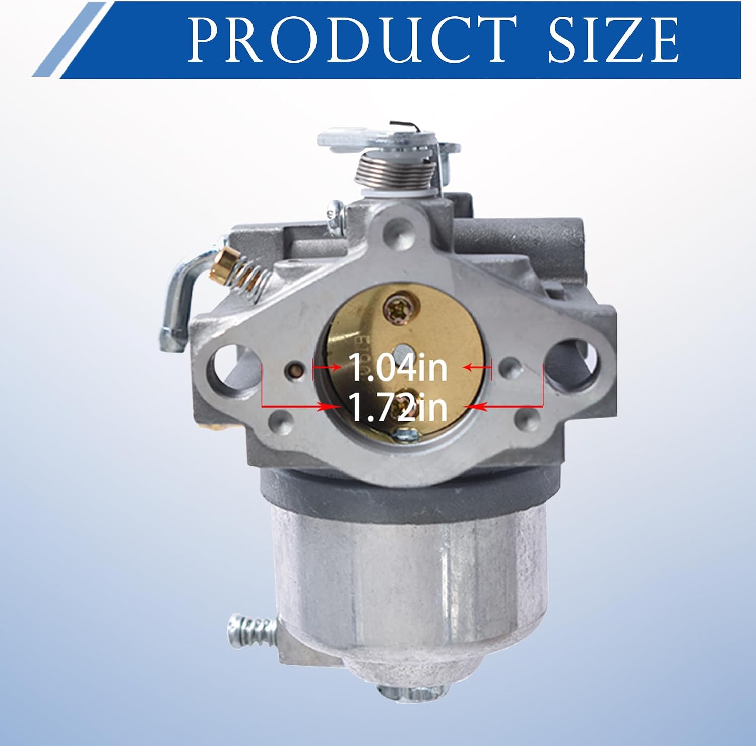 WFLNHB Carburetor Replacement for Kawasaki Mule 2500 2510 1996-1999, 2520 1997-2000, FD611V FD620D FB460V FC401V FV420V 4 Stroke Engine