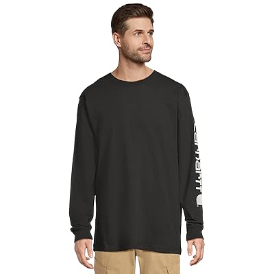 Carhartt Signature Sleeve Logo Long Sleeves T Shirts Men
