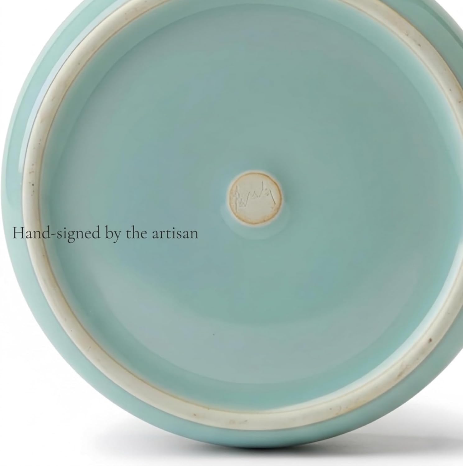 Elephant Ring Holder Dish, Hand-Signed Celadon Ceramic Jewelry Tray, Trinket Dish for Vanity, Anniversary or Bridesmaid Gift
