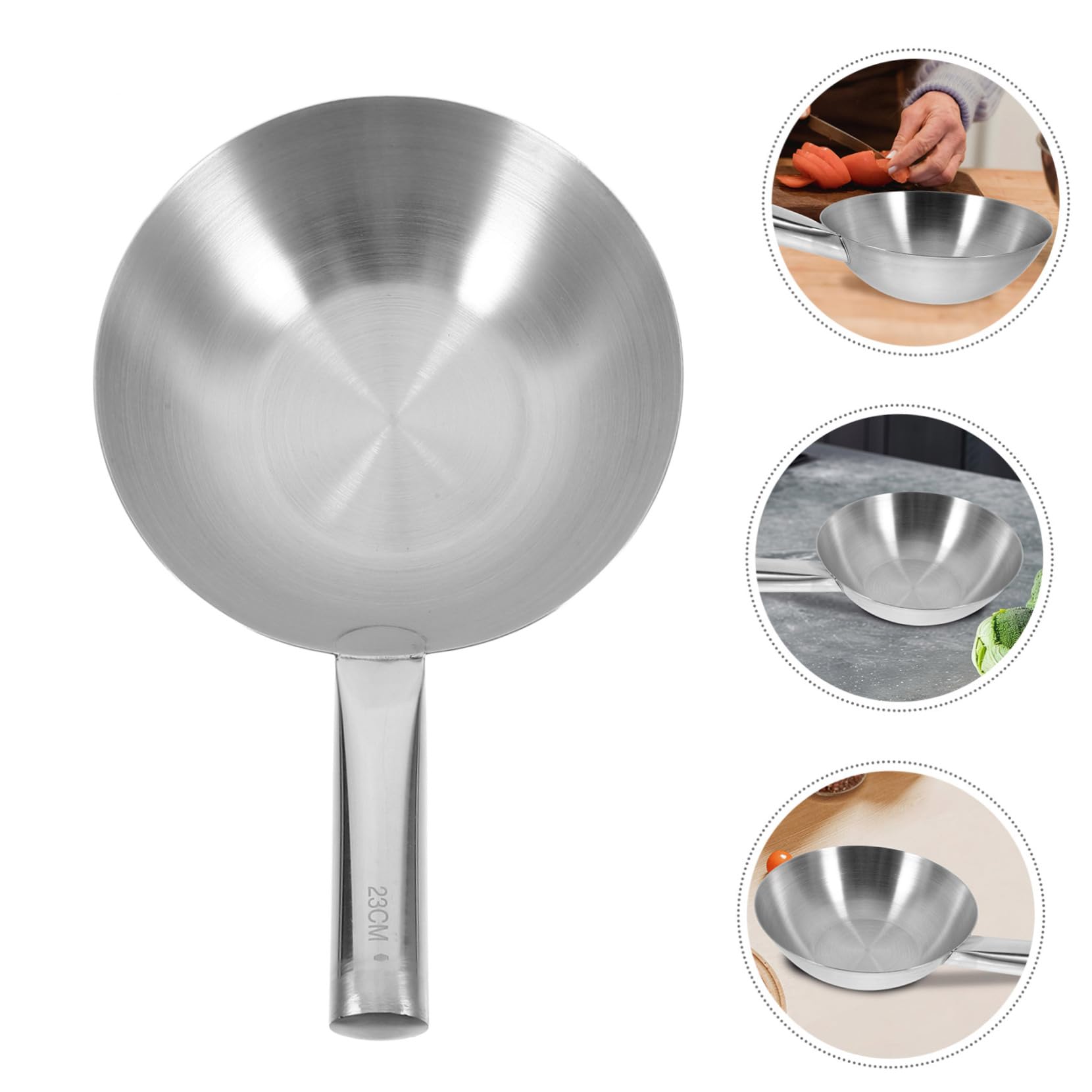 Mikinona Louche à Acier Inoxydable Louche pour Cuisine Jardin Scoop pour Service Stockage Facile