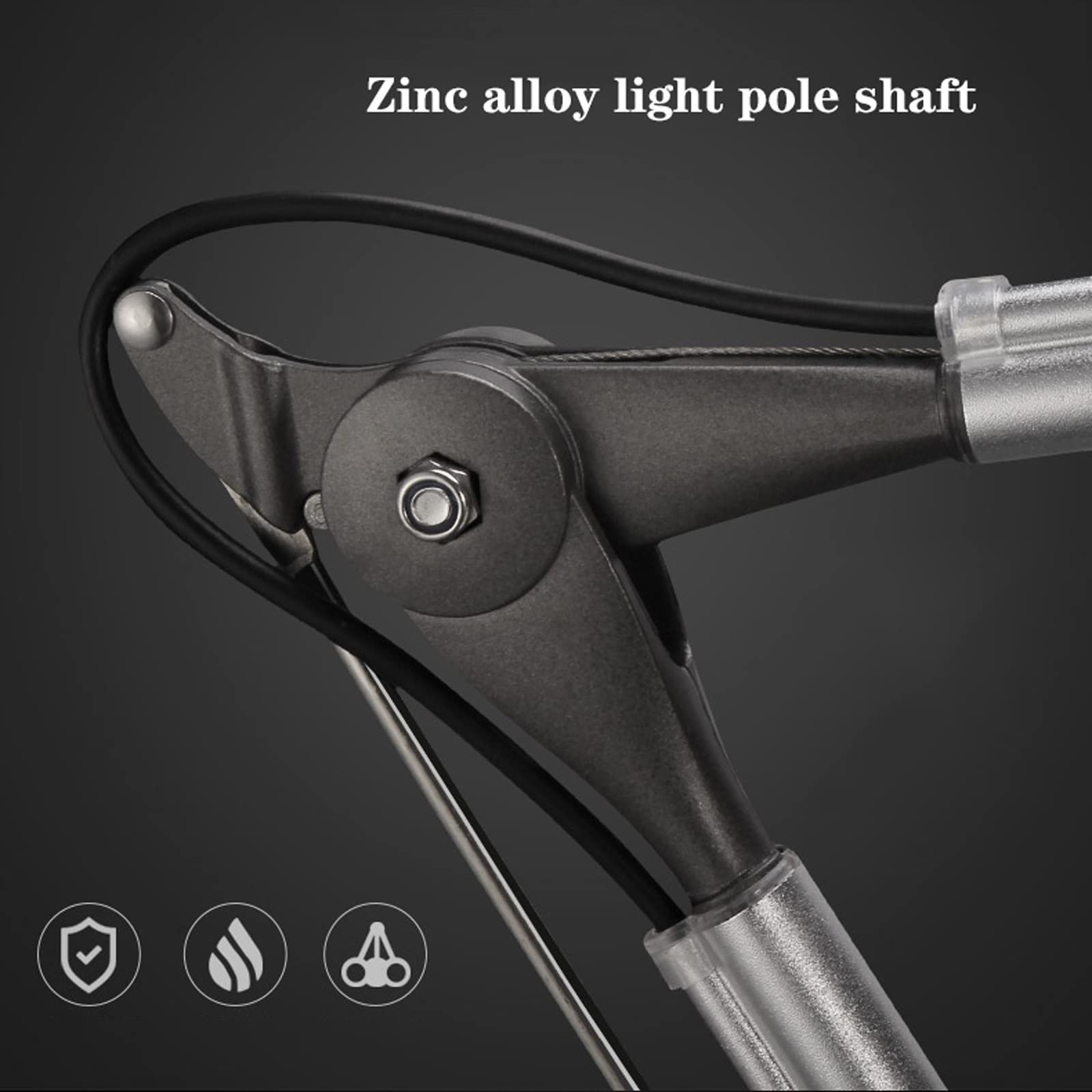 Leselampen am Bett Student Augenschutz Tischlampe Lernen Langarm Tischlampe Clip-on Nacht Leselampe Schreibtisch Clip Lampe Lernutensilien Lesetischleuchte (Color : A)
