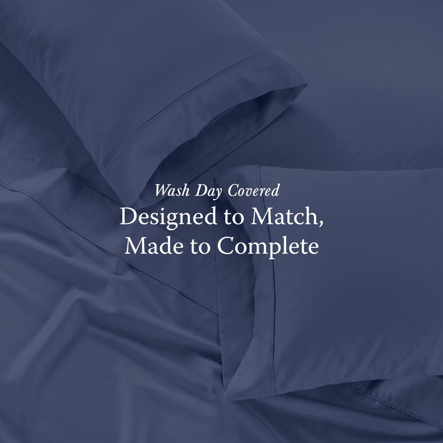 Threadmill 300 Thread Count Cotton Standard Pillowcases, Sateen, Blue | 100% Cotton, Sateen Weave, 2-Pack, 20x30 in, Breathable, Hotel Quality, OEKO-TEX Certified, Machine Washable