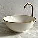 Ceramic Sink Vessel Sink, Round Sink Bowl, wash Basin