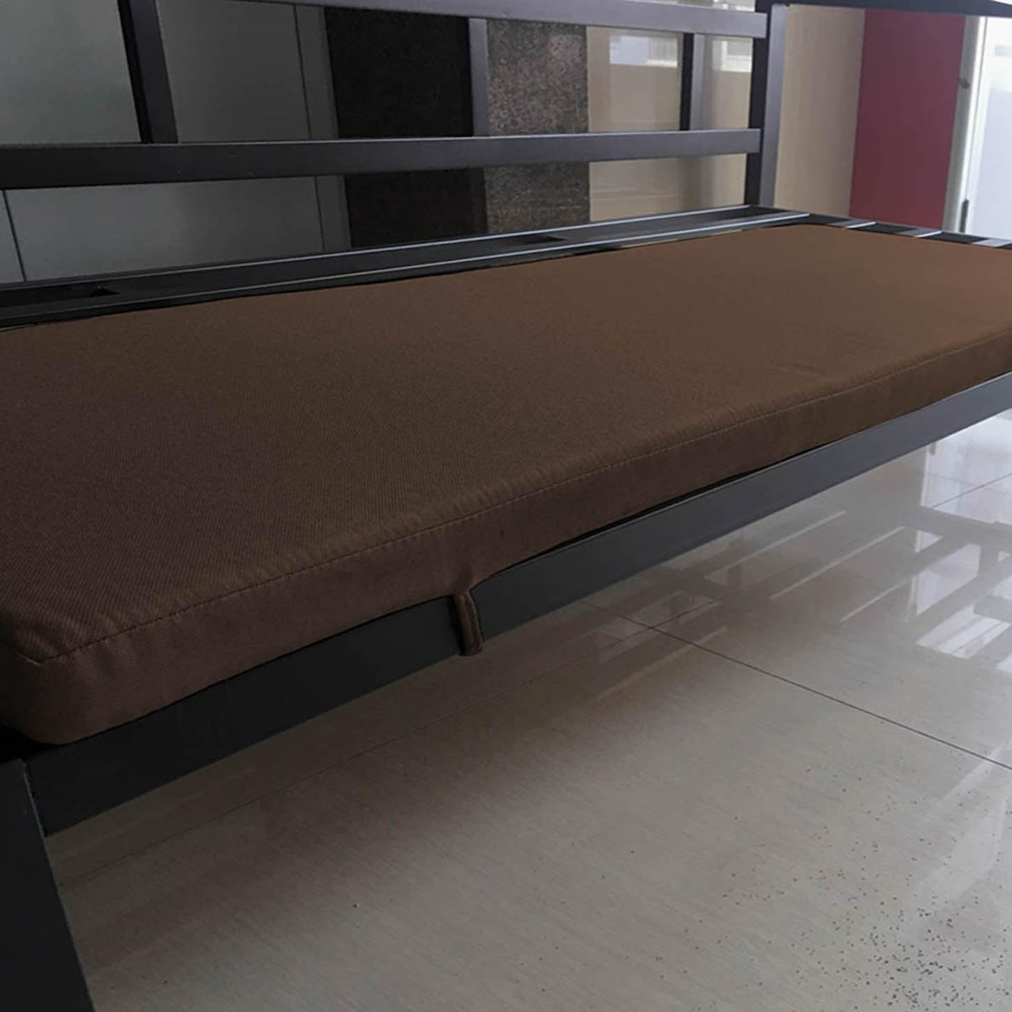 Banc de jardin 140 cm étanche pour créer un coin détente café sur votre terrasse