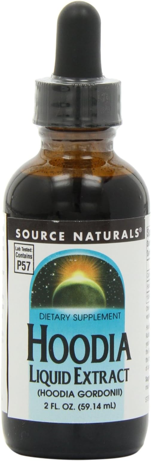 Source Naturals Hoodia Liquid Extract, 2 Ounce (Pack of 2)