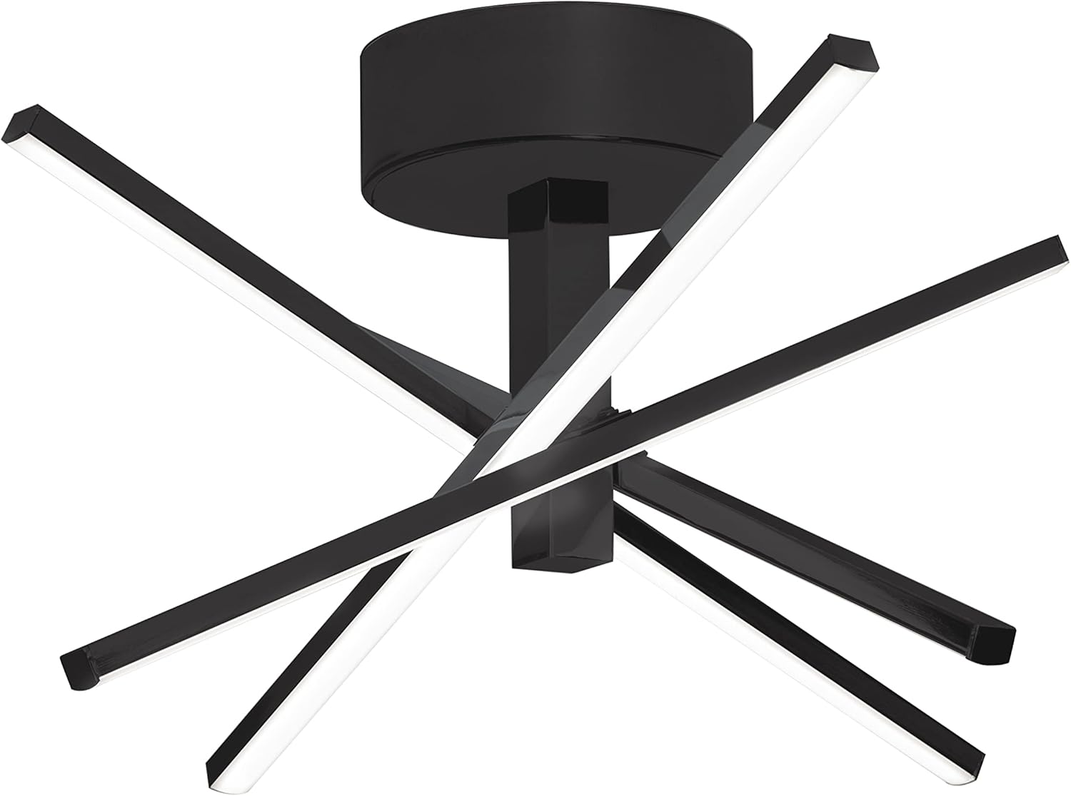 Jaxx Flushmount - LED 32W - 2800 Lm - 120V - Black
