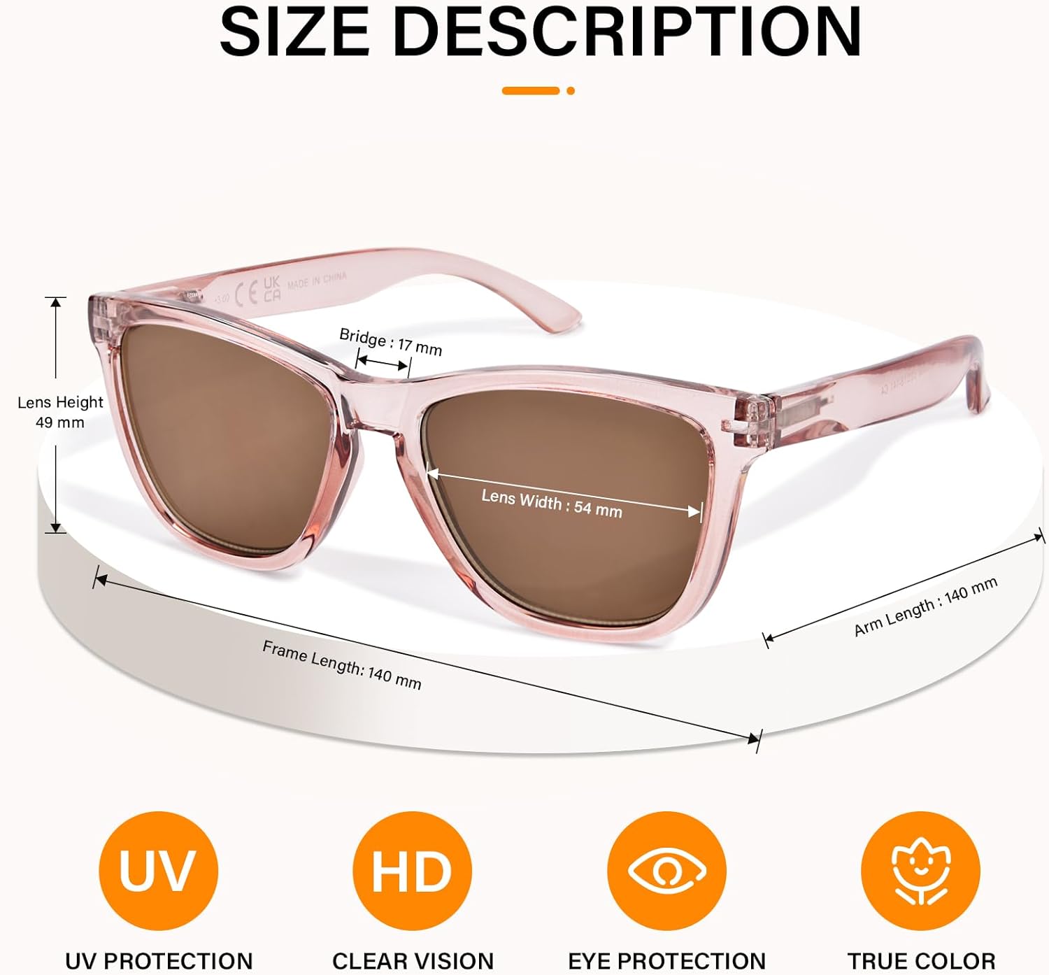 Reading Sunglasses for Women Men Full Lens Outdoor Readers Sunglasses UV Protection Sun Readers (Not Bifocal) - Image 5