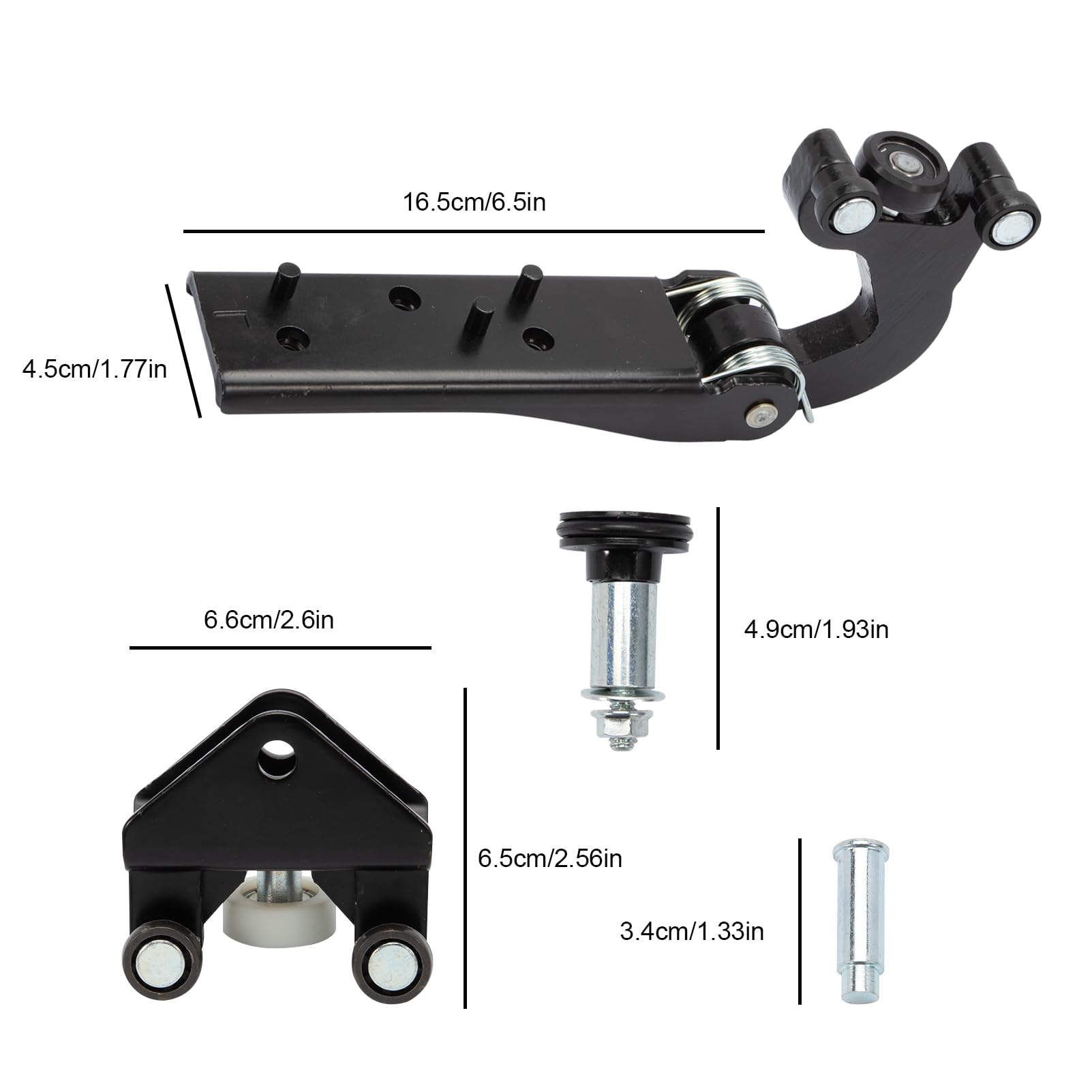 Cerniera guida a rullo per porta scorrevole lato sinistro per NIS-san NV400 Master Mk3 Movano B Mk2 777946809R 745970687R 777653050R