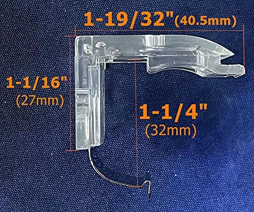2pcs Mounting Bracket with Metal Clip for 1" (25mm) PVC Cordless Honeycomb & Pleated Shades Cordless Blinds Headrail Holder Clip