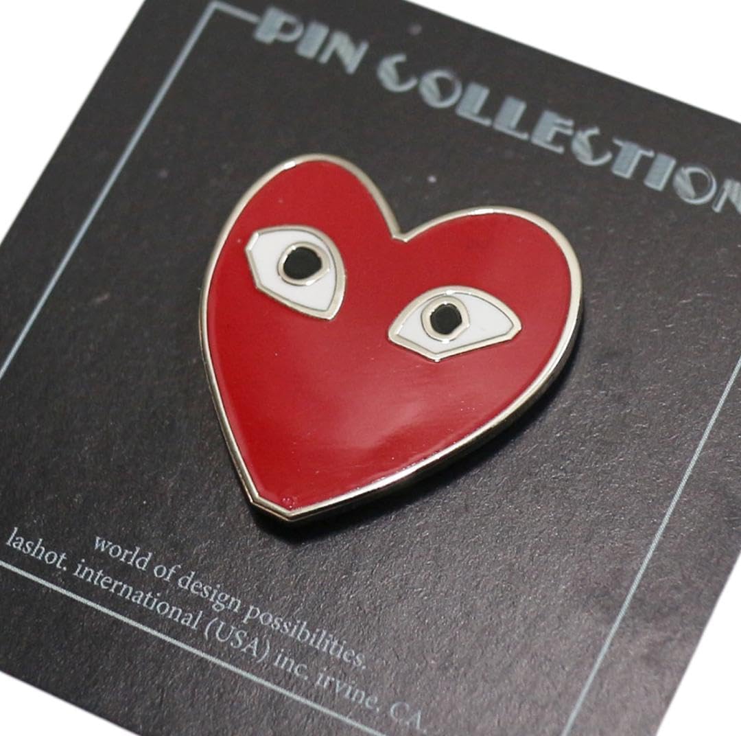 Amazon | プレイ PLAY ハートアイ ピンズ ピンバッジ配送 | バッジ