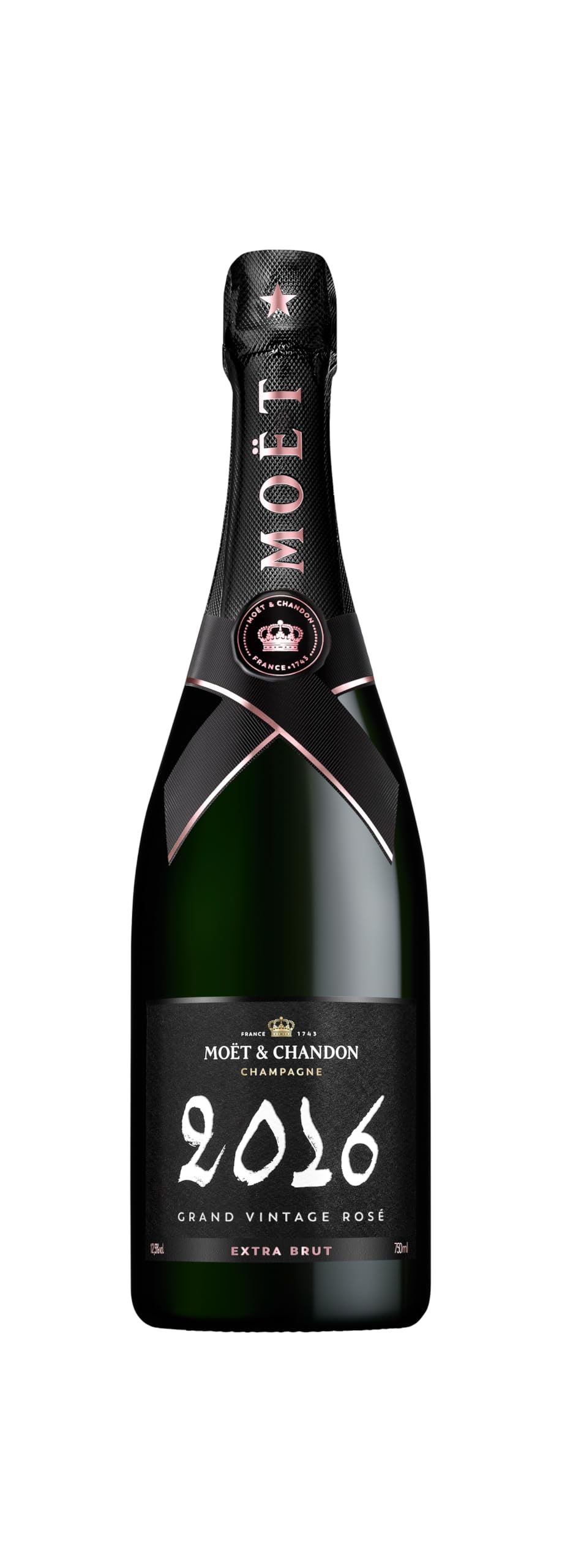Moet & Chandon Grand Vintage Rose 2016 in Geschenkverpackung, 0,75 Liter, 12,5% Vol.