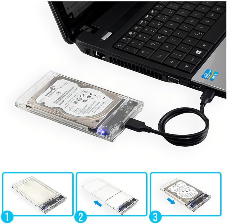 Case SSD Externo 2.5": Review Testado por 7 dias com Alta Velocidade