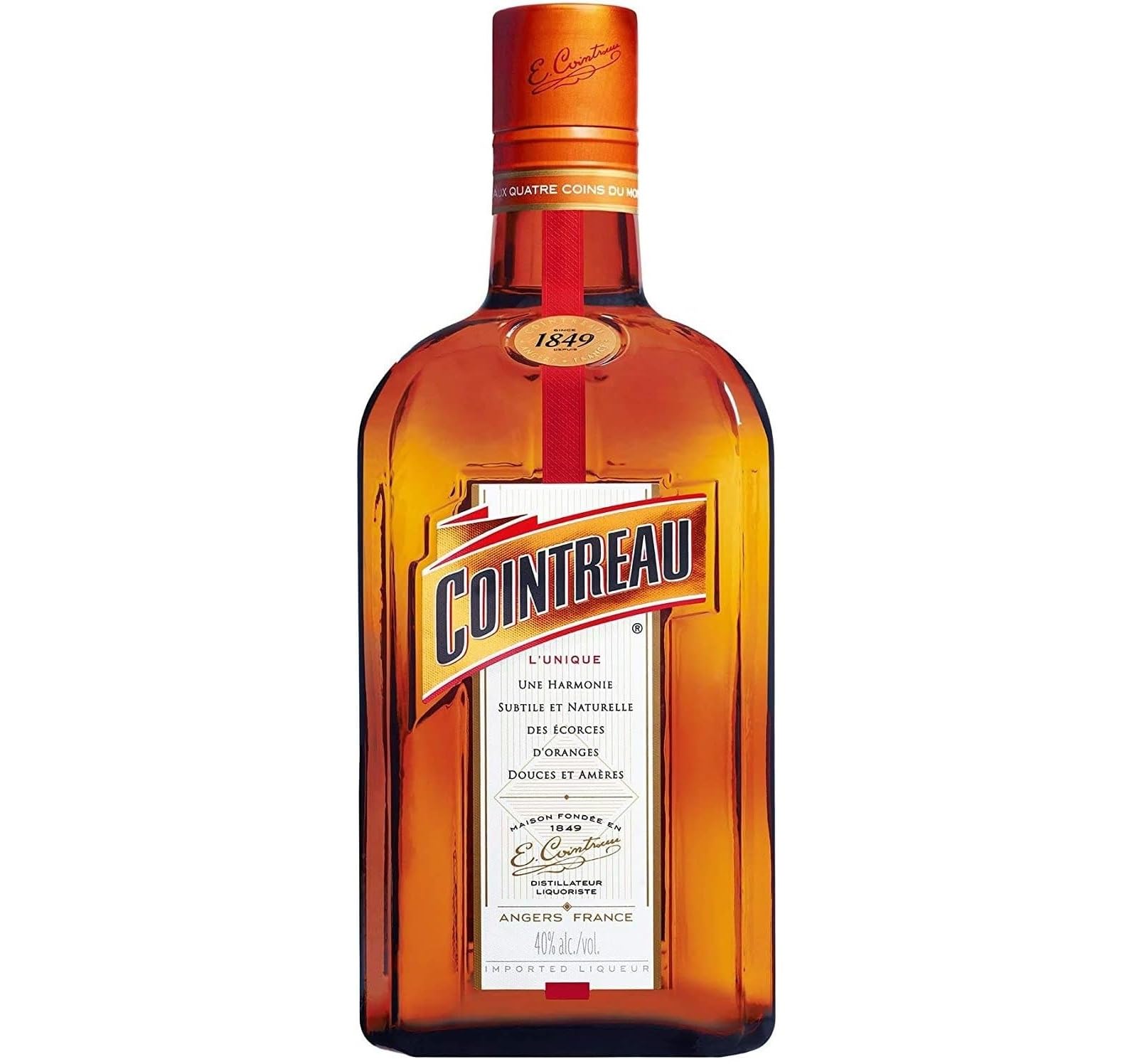 Amazon.co.jp: オレンジリキュール コアントロー 40度 700ml 1本 