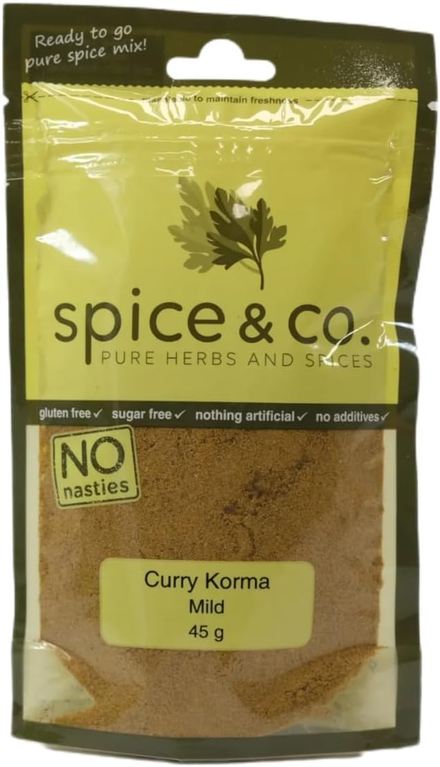 Spice & Co Korma Curry Spice Mix (Mild) 45 g Pantry