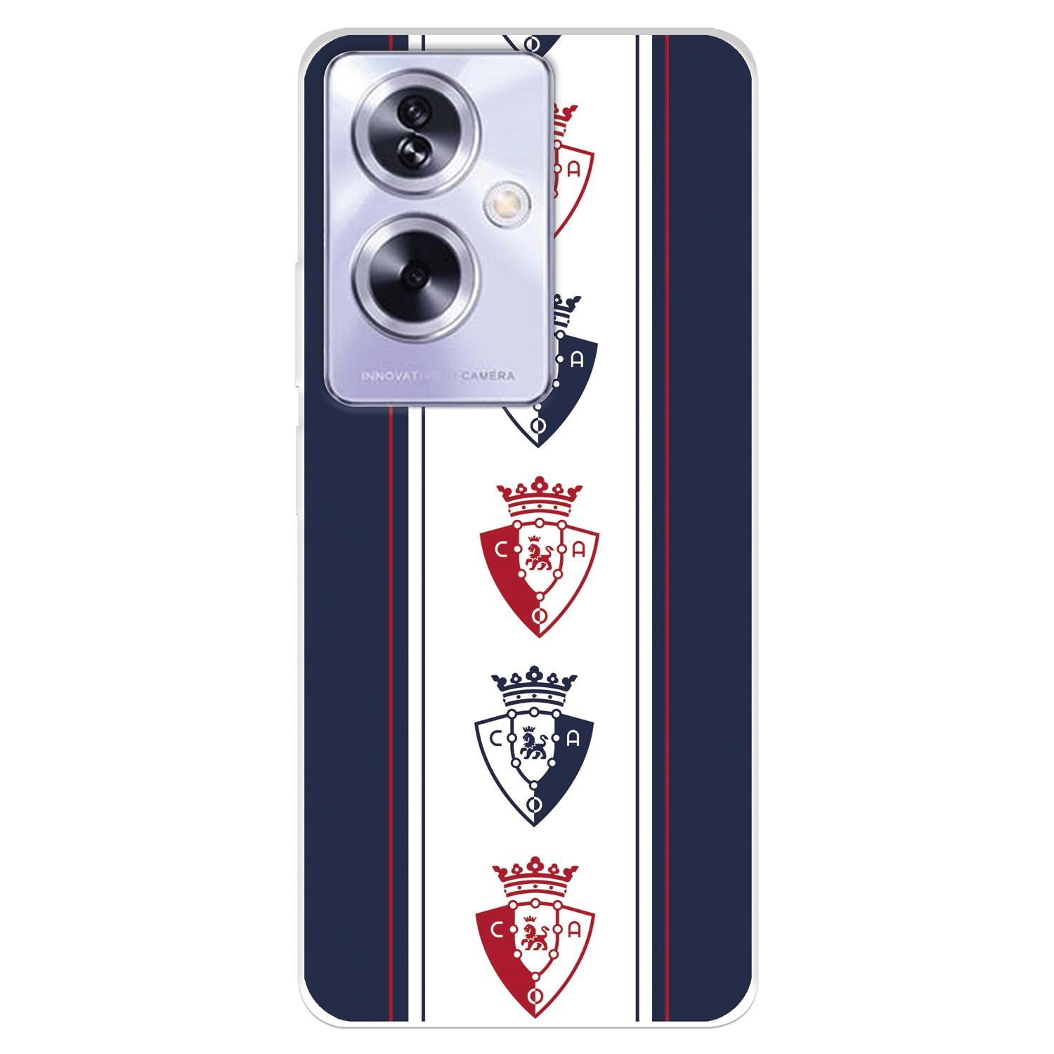 Funda para OPPO A79 5G del Atlético de Madrid Escudo Rojiblanco