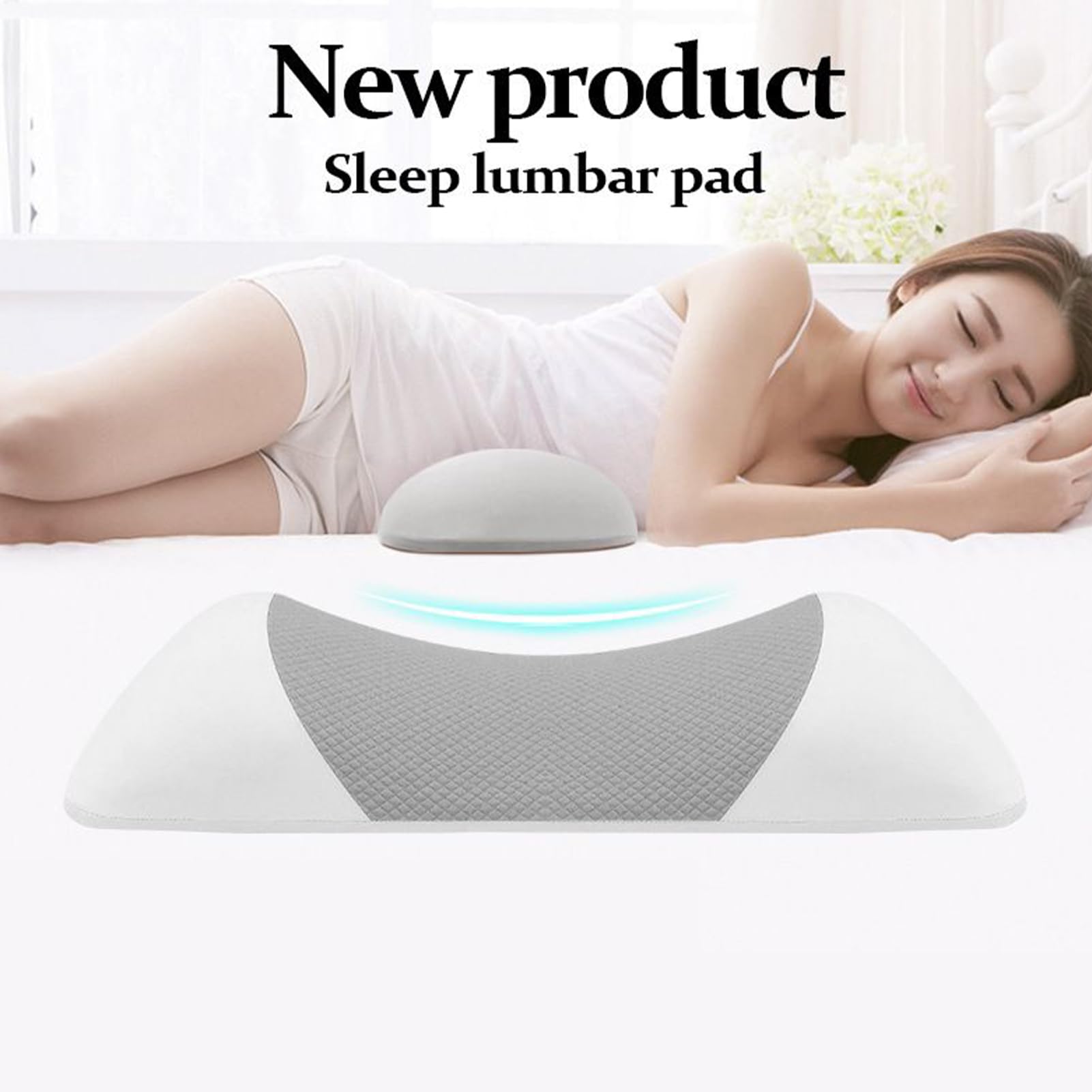 Cuscino di Supporto Lombare per Ergonomico Ortopedico Traspirante | Cuscino Lombare Per Donne Uomini Ballerini Anziani Sedile Auto Aereo Seduta A Pavimento Sedia A Rotelle Meditazione