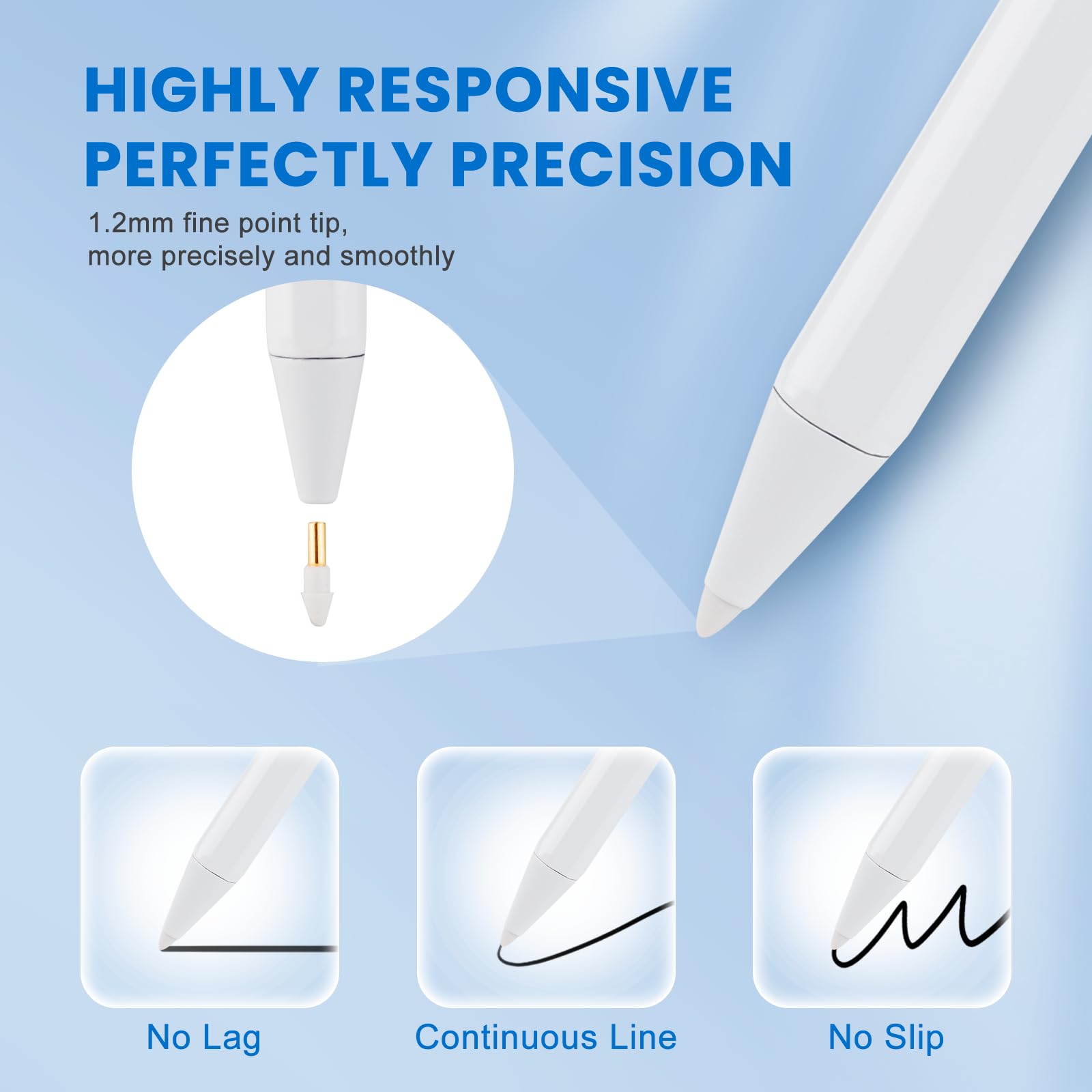 第6世代 iPad Wi-Fi+Cellular + Apple Pencil Amazon.com: Stylus Pen for iPad 6th-11th Generation, 10 Mins Fast