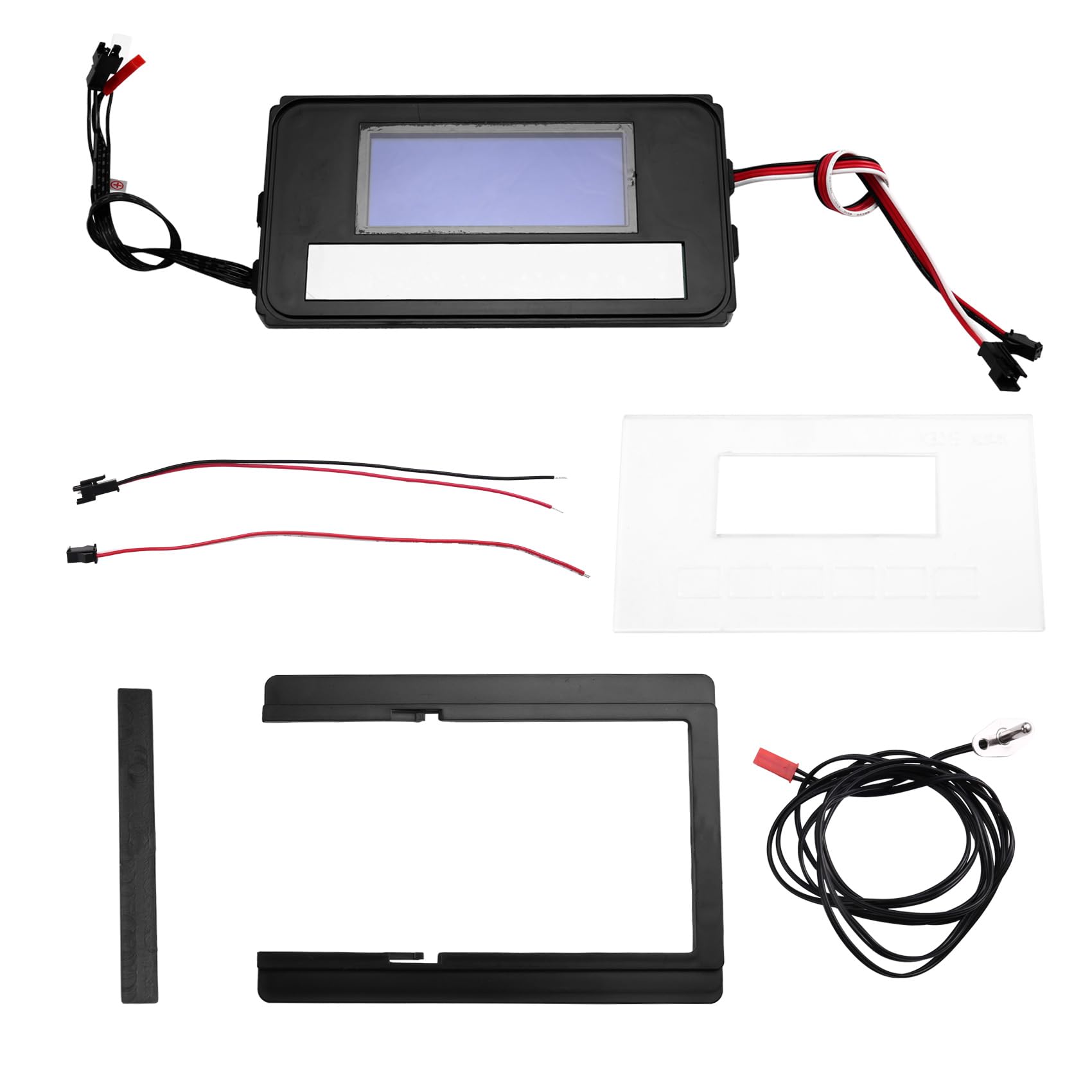 Miroir LED tactile K3014AF avec heure et température pour cabinet