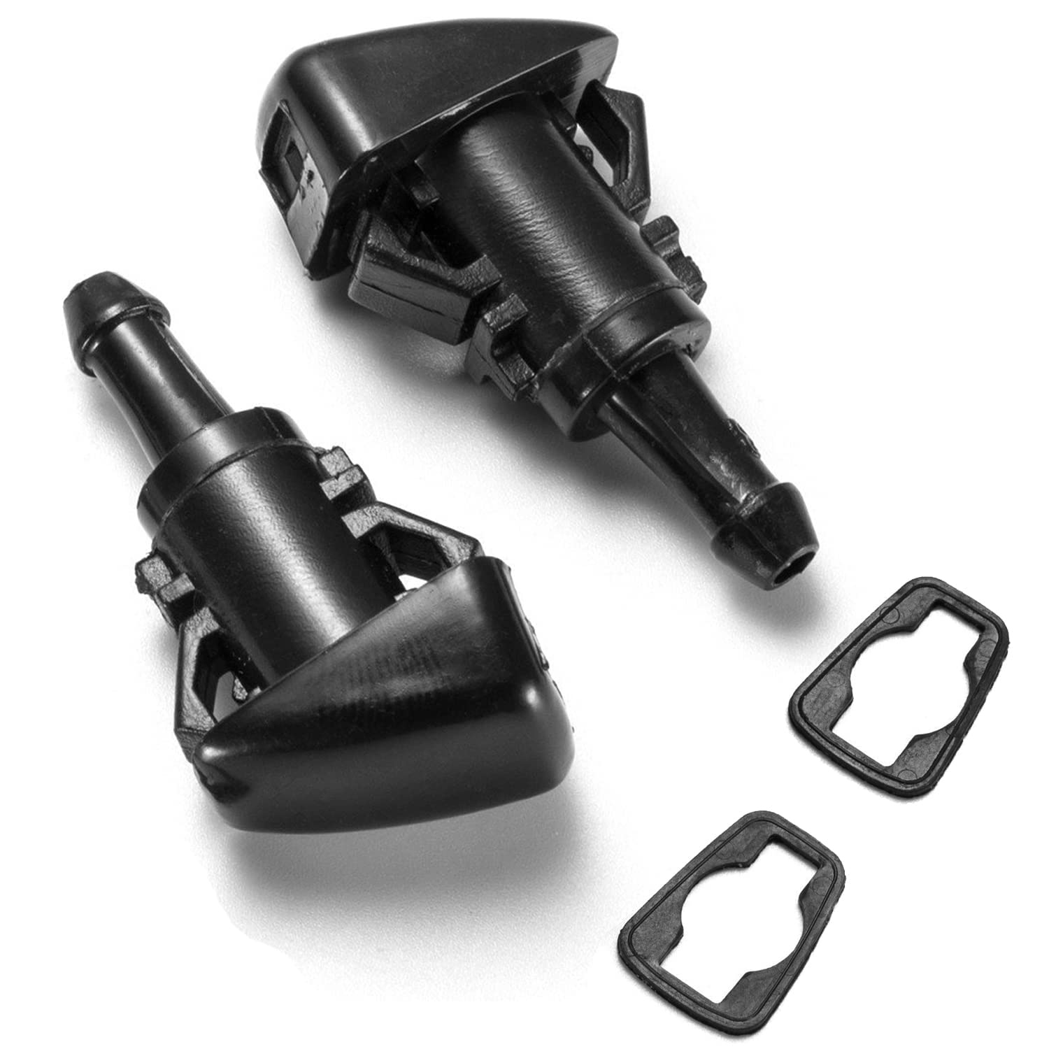 Two windshield washer nozzle kit for dodge charger,dodge grand caravan,dodge avenger,dodge durango,dodge ram 1500 2500 3500,jeep grand cherokee,chrysler town and country,Replace # 5116079AA 5160308AA