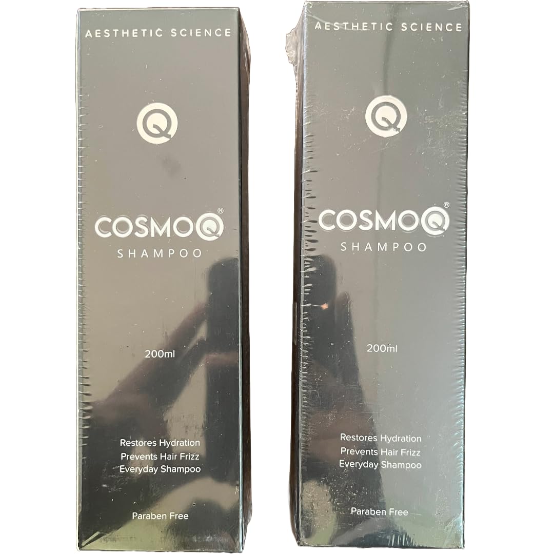 COSMOQ SHAMPOO (2 X 200 ml) (Pack of 2)