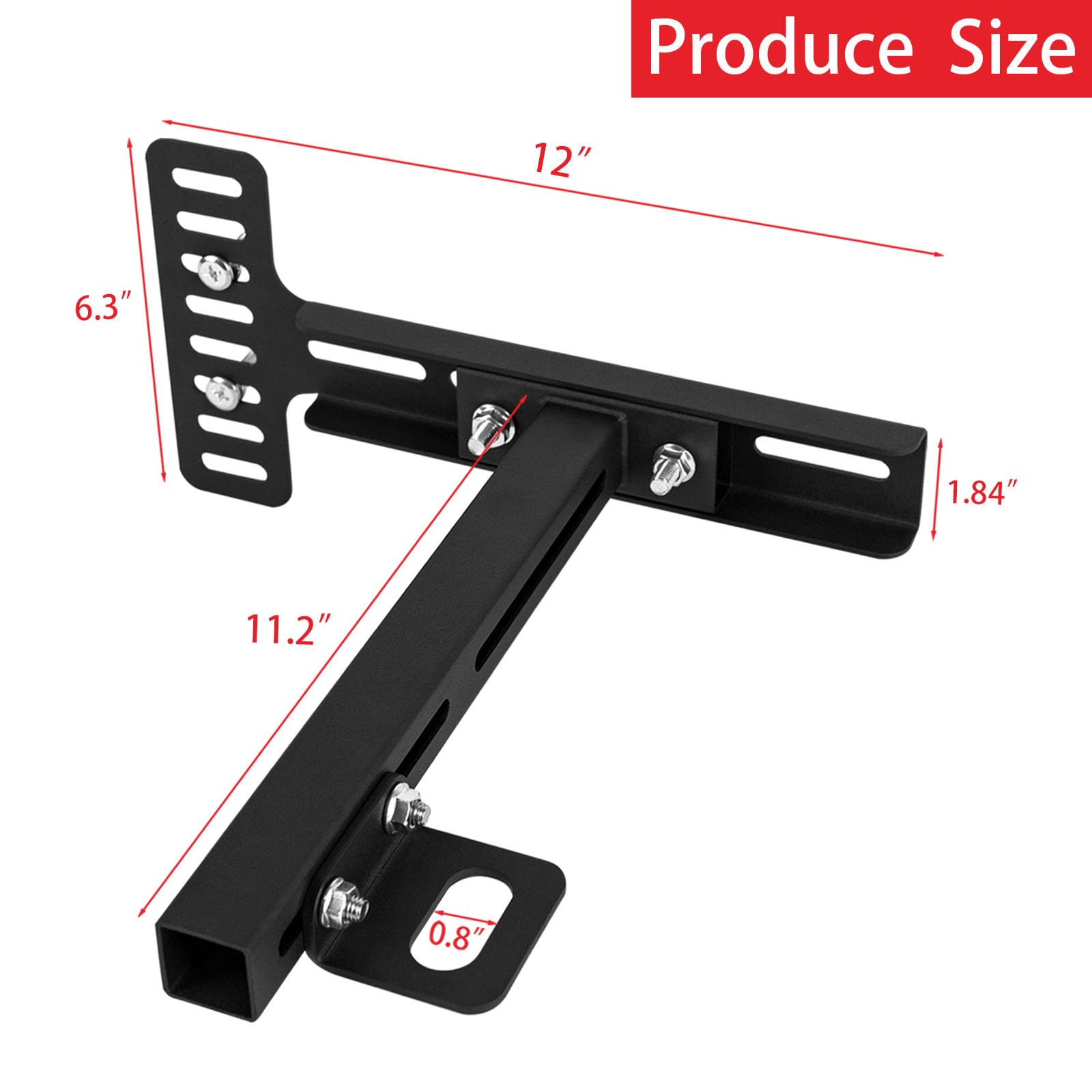 Ertuohg Headboard Kit for Adjustable Bed, Adjustable Headboard Brackets, Universal Headboard Brackets for Bed Frame Headboard, Headboard Wall Mounting Bracket with Footboard Extension Kit