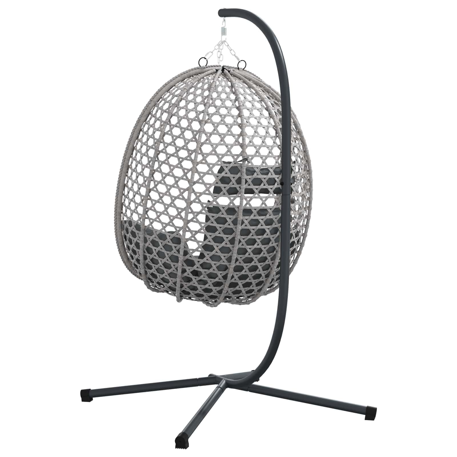 Sedia sospesa pieghevole 104x100x191 cm