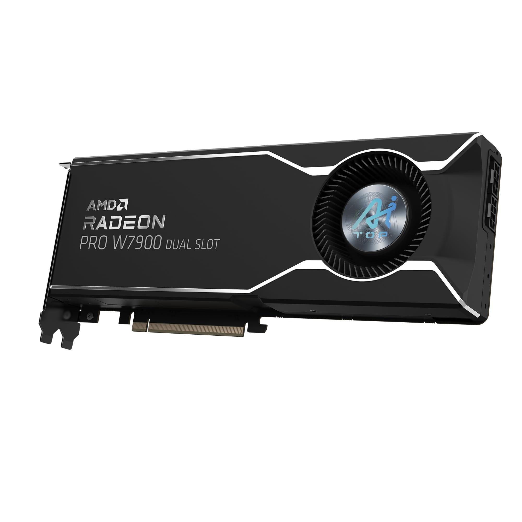 Gigabyte Radeon PRO W7900 Dual Slot AI TOP 48G Scheda Grafica - 48GB GDDR6, 384 bit, PCI-E 4.0, 3 x DisplayPort 2.1, W7900 AI TOP 48G