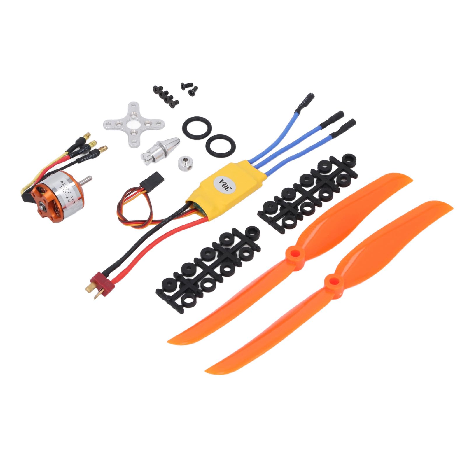 A2212 1400KV Brushless Sortie Moteur 30A ESC 8060 Hélice et Vis Ensemble pour RC Avion Quadcopter