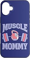 Vista 22 de iPhone 16 Muscle Mommy Bodybuilder Weightlifting Fitness Gym Workout Case