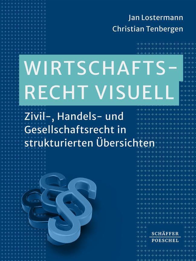 Wirtschaftsrecht visuell: Zivil-, Handels- und Gesellschaftsrecht in strukturierten Übersichten