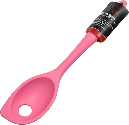 Miniatura 2 de Chef Craft Cuchara mezcladora de silicona premium, 11 pulgadas, rosa