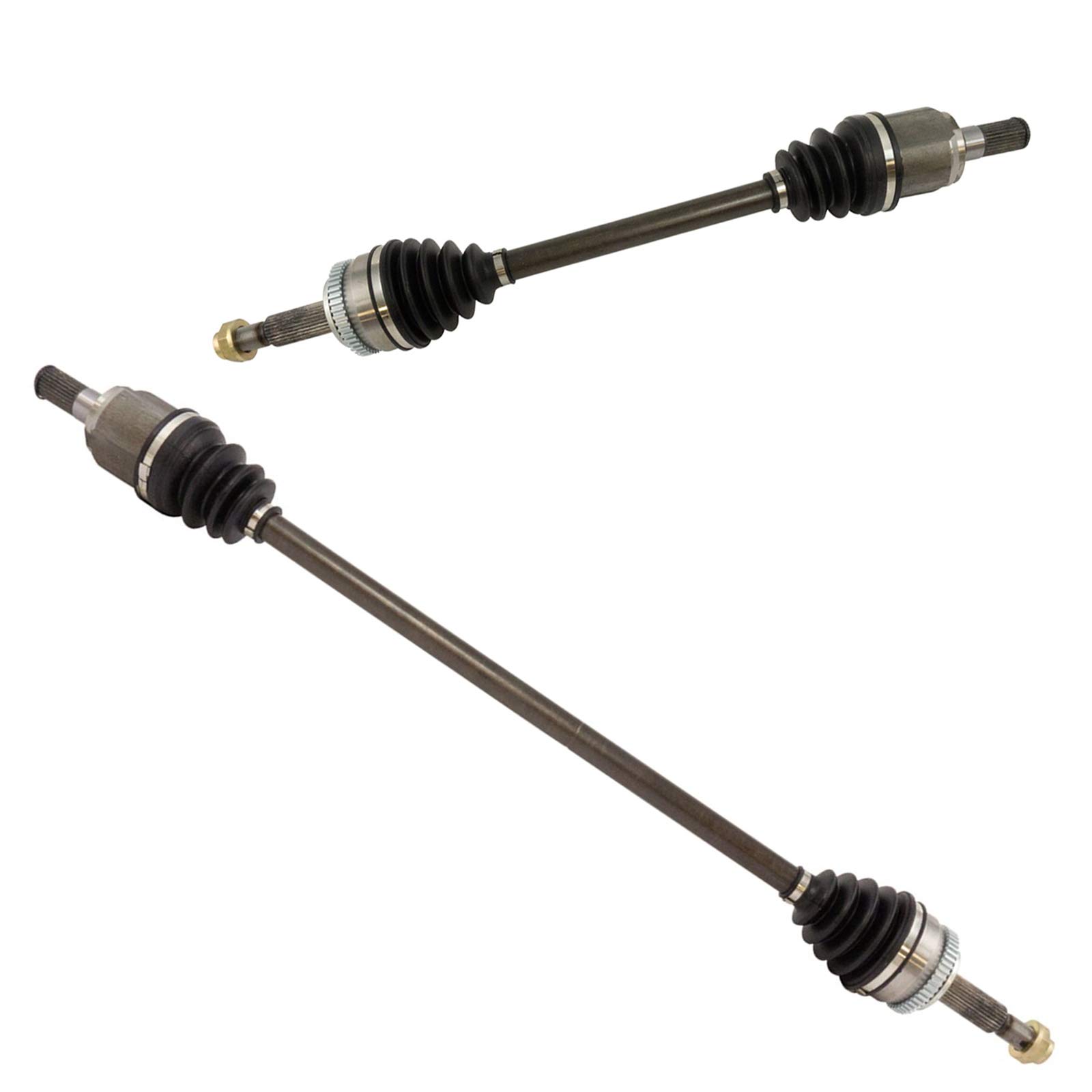 TRQ Front Driver and Passenger CV Axle Shaft Assembly Set Automatic Transmission Compatible with 2011-2016 Hyundai Elantra 2013-2014 Coupe 2013-2017