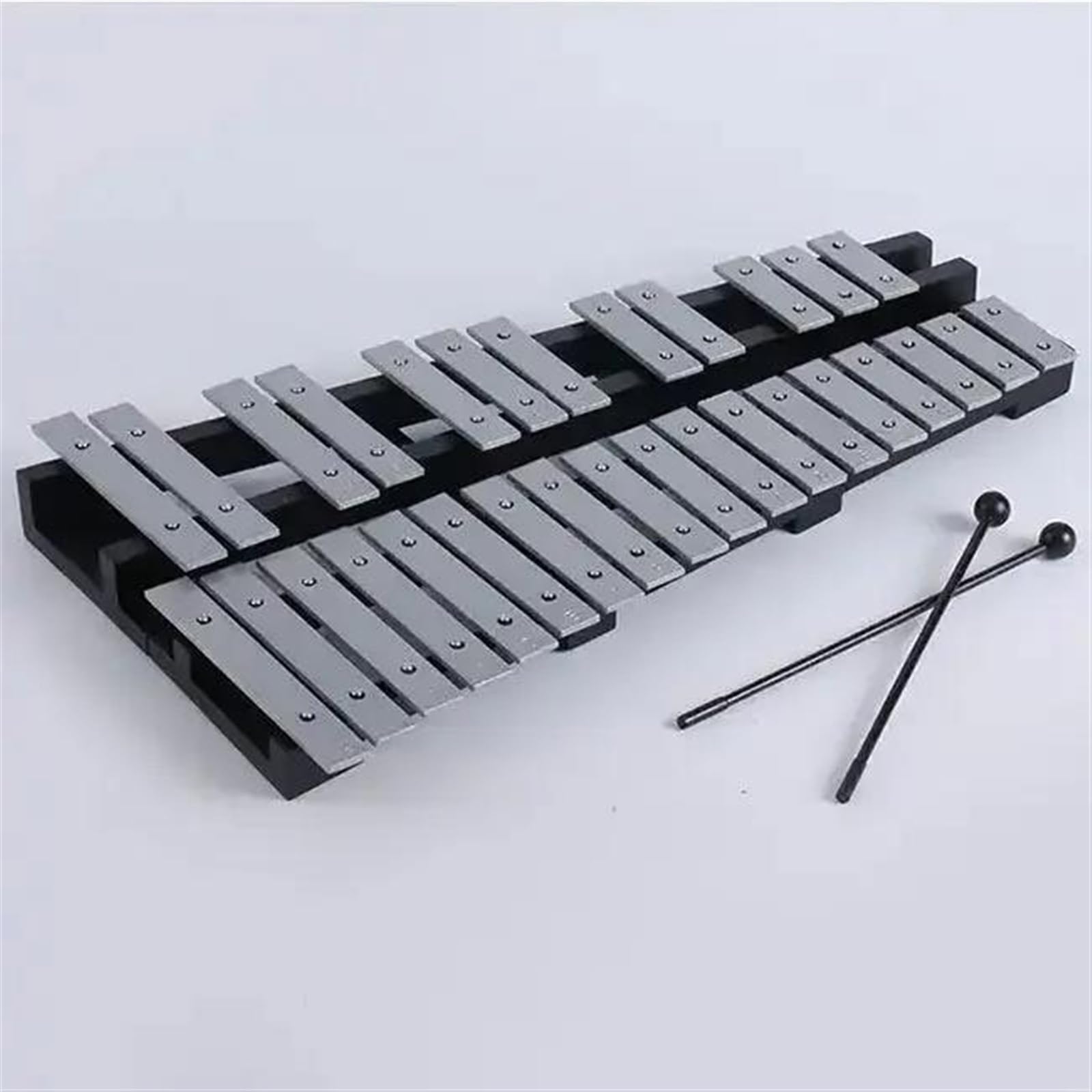 Ksylofon Perkusyjny Instrument Muzyczny Odtwarzana Blacha Aluminiowa Drewno 30 Nut Ksylofon Przenośny Ksylofon