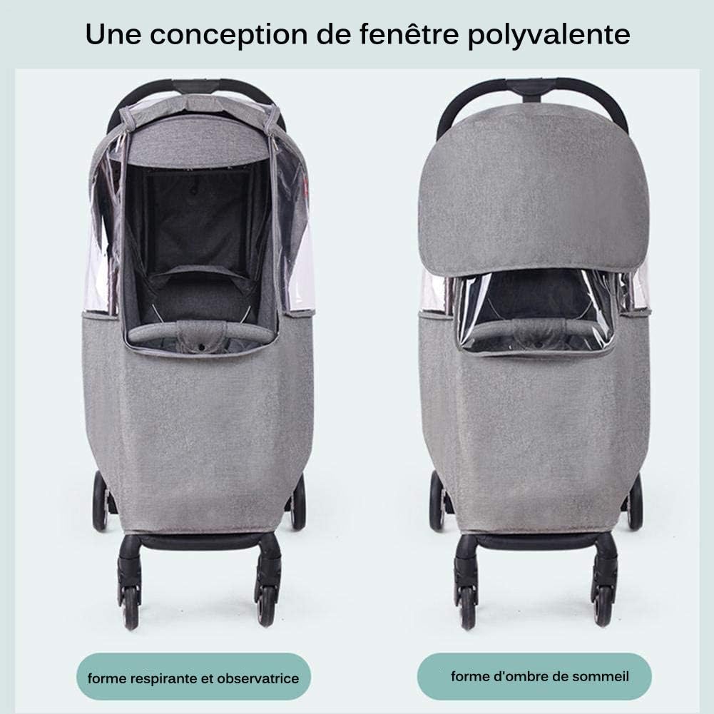 Habillage Pluie Poussette Universelle Impermeable Habillage Pluie Cosy Bebe Confort Canne Anti Pluie Poussiere Housse Couverture De Pluie Avec Fermeture A Glissiere En Pvc Transparent Pour Landau Amazon Fr Bebe Et Puericulture