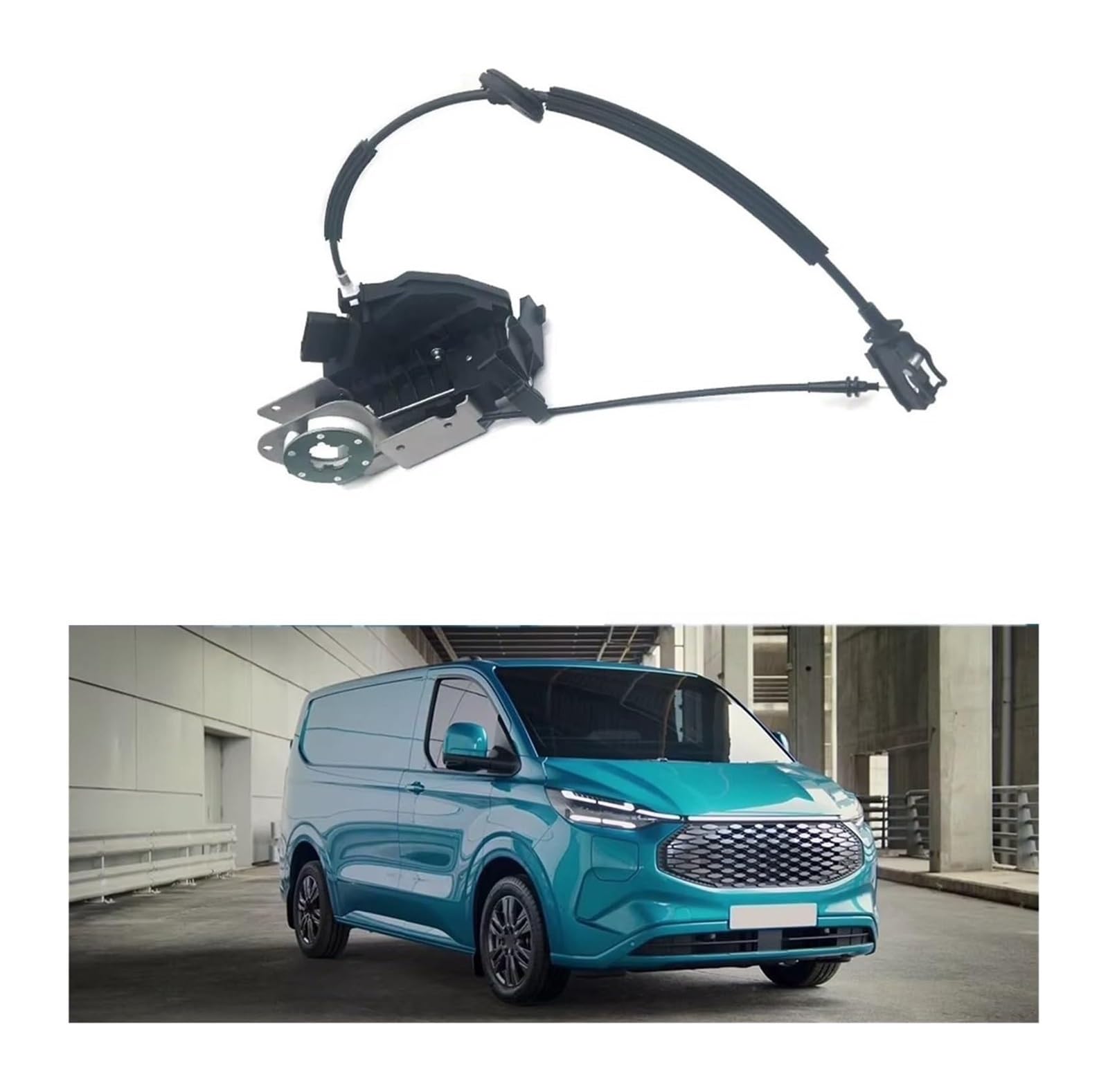 Trasero Cerradura Portón Para Transit V363 2013-2023 BK31V219A65DJ BK31-V219A65-DJ Actuador Cerradura Puerta Delantera Izquierda 7 Pines