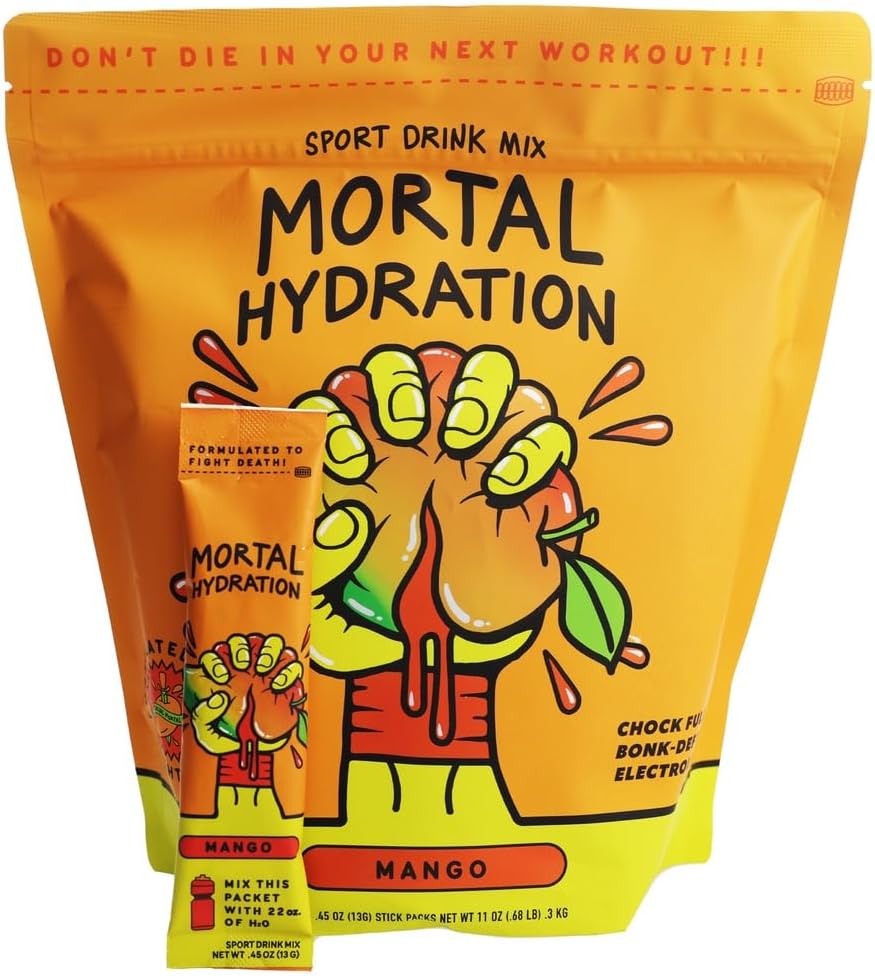 – Bold Electrolyte Drink Mix | Adjustable Sodium 450–920mg | Clean, Low-Carb Hydration for Cycling, Running, Endurance Training & Everyday Hydration | 25 Servings | Mango